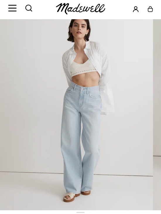 Madewell Denim - Madewell Superwide-Leg Jeans
Lafontaine WashRigid